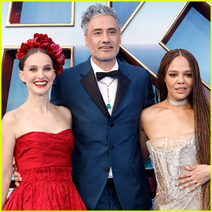 Natalie Portman, Taika Waititi, & Tessa Thompson Premiere 'Thor: Love & Thunder' In London!