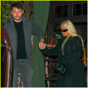 Christina Aguilera & Fiance Matthew Rutler Hold Hands on Date Night in Brentwood