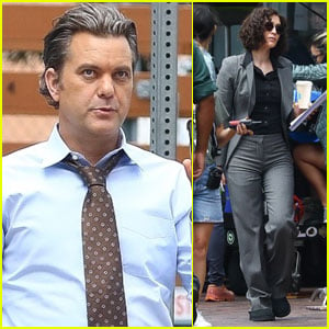 Joshua Jackson & Lizzy Caplan Get to Work Filming 'Fatal Attraction' TV Series in L.A.