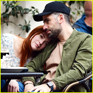 Lindsay Lohan & Bader Shammas Share A Sweet Moment During Lunch In NYC