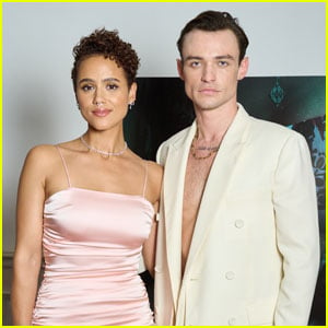 Thomas Doherty & Nathalie Emmanuel Attend a Special Screening of 'The Invitation' in NYC