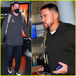 Channing Tatum Spotted Flying from LAX to JFK - New Photos!
