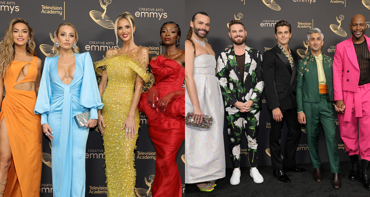 The Stars of ‘Selling Sunset’ & ‘Queer Eye’ Attend Creative Arts Emmys 2022