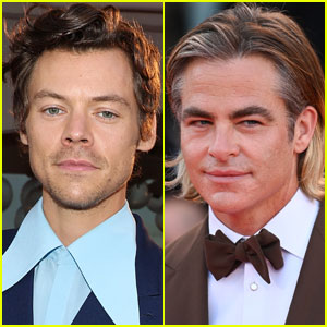 Harry Styles Jokes About Viral Speculation He Spit on Chris Pine at Venice Film Festival 2022