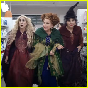 The Sanderson Sisters Are Up To Their Old Witchy Ways In Brand New 'Hocus Pocus 2' Trailer!