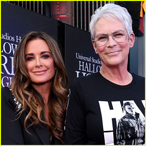 Jamie Lee Curtis & Kyle Richards Have a 'Halloween' Reunion At Opening Night of Halloween Horror Nights