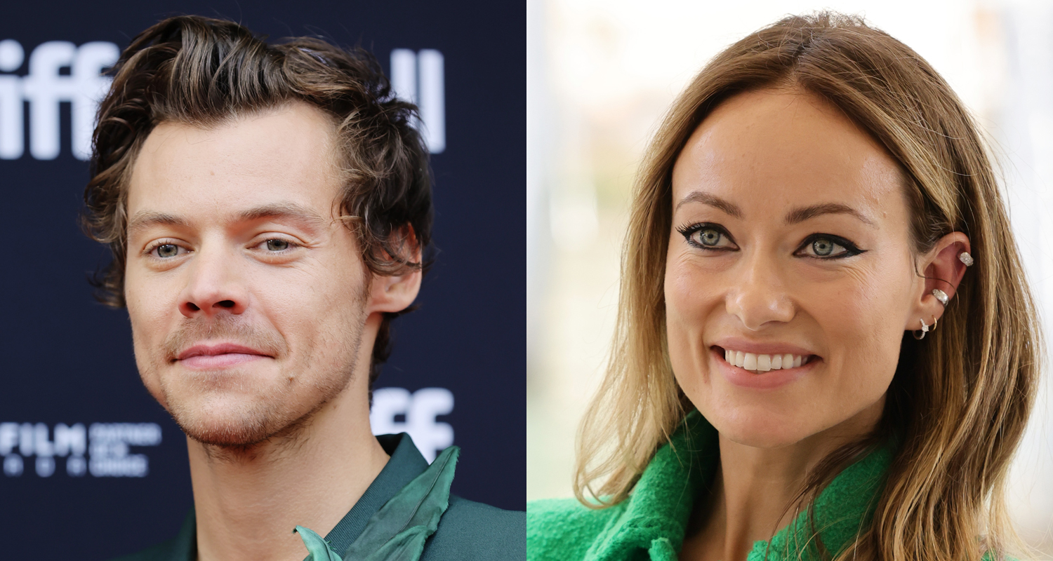 Harry Styles & Olivia Wilde Share Steamy Kiss Ahead of ‘Don’t Worry