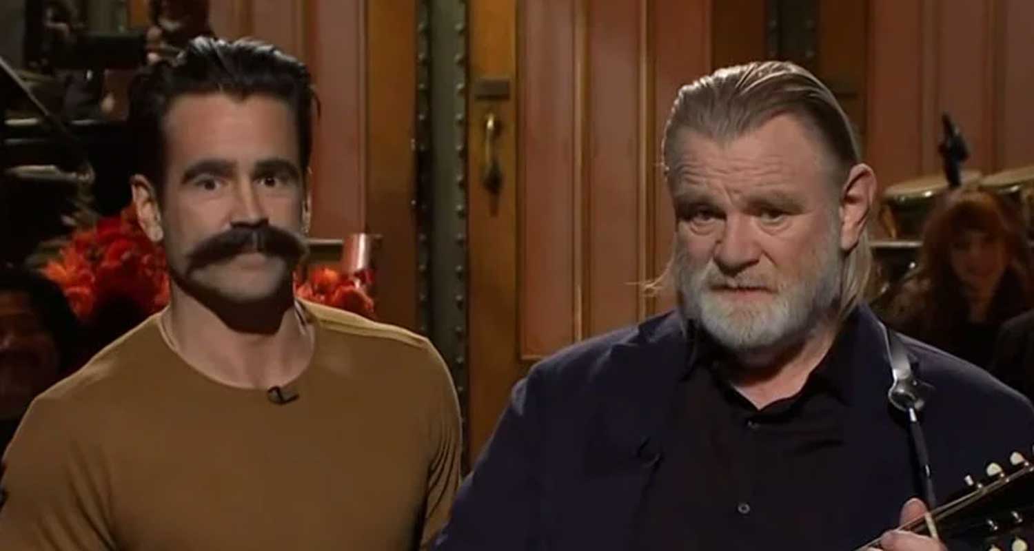 Colin Farrell Crashes Brendan Gleeson’s ‘Saturday Night Live’ Monologue