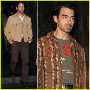 Nick & Joe Jonas Grab Dinner in West Hollywood After Announcing Big Thanksgiving Performance