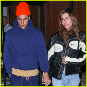 Justin & Hailey Bieber Hold Hands on Dinner Date in West Hollywood