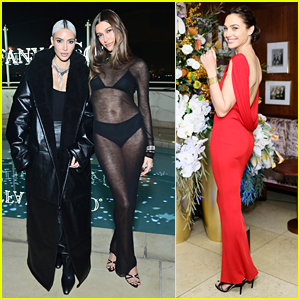 Kim Kardashian & Hailey Bieber Reunite at Tiffany & Co's Lock Collection Launch Party