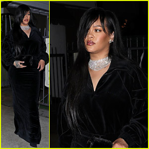 Rihanna Goes Glam for Dinner at Her Favorite L.A. Restaurant After Super Bowl Announcement