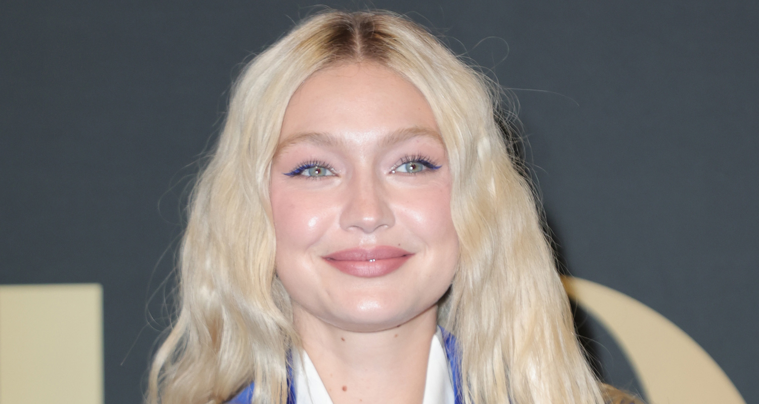 Gigi Hadid Rocks Blue Velvet Suit for WWD Honors Awards 2022 Coco