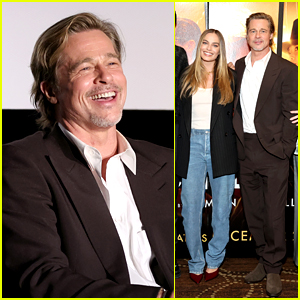Brad Pitt, Margot Robbie, & More Bring 'Babylon' Movie to New York for Another Screening