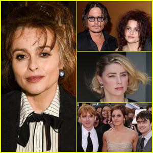 Helena Bonham Carter Reveals Her Thoughts About Amber Heard's Allegations, How She Feels About Johnny Depp & JK Rowling (& Why She Thinks Her 'Harry Potter' Co-Stars Really Spoke Out)