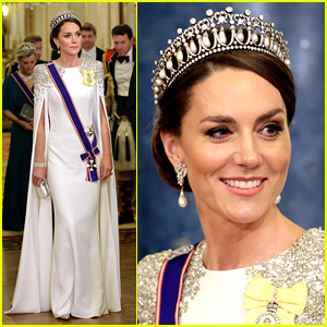 Kate Middleton Wears a Tiara for First Time in Nearly Three Years (Photos)