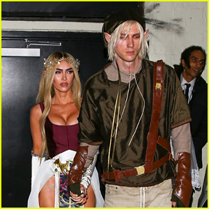 Megan Fox & Machine Gun Kelly Dress Up as Iconic Video Game Characters for Halloween!