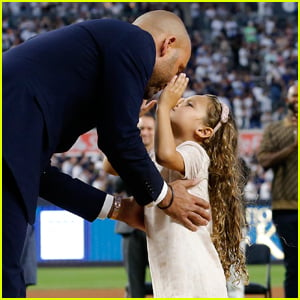 Derek Jeter Shares Adorable Reason Why Daughter Bella, 5, Interrupted His Yankee Stadium Speech!