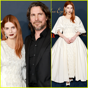 Lucy Boynton Debuts Red Hair at 'The Pale Blue Eye' Premiere with Christian Bale