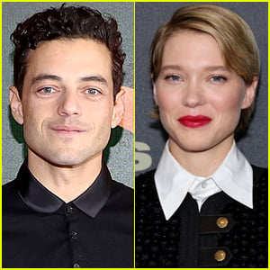 Rami Malek & Léa Seydoux Photographed with Arms Around Each Other After 2 Hour Dinner
