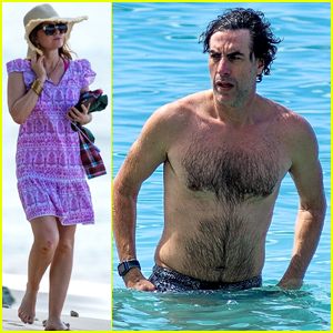 Sacha Baron Cohen & Isla Fisher Spend Holiday Week in Barbados
