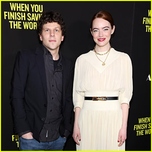 Emma Stone Joins Jesse Eisenberg for the Premiere of His Directorial Debut!