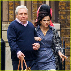 New Photos Emerge of Amy Winehouse Actress Marisa Abela Filming 'Back to Black'
