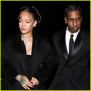 Rihanna & A$AP Rocky Enjoy a Dinner Date After the 2023 Golden Globes