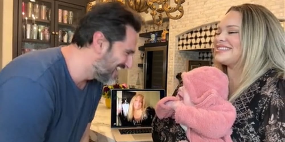 Trisha Paytas, Husband Moses & Baby Daughter Malibu Celebrate Her