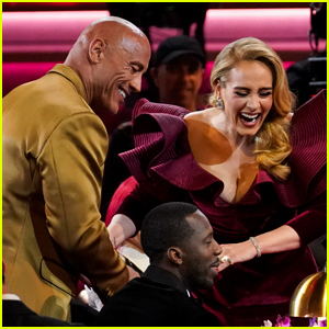 Dwayne Johnson Reveals How He Was Able to Pull Off Surprising Adele at Grammys 2023
