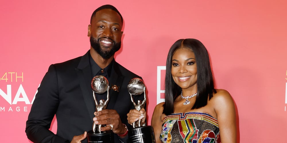 Gabrielle Union & Dwyane Wade Honor Daughter Zaya While Accepting President’s Award at NAACP Awards