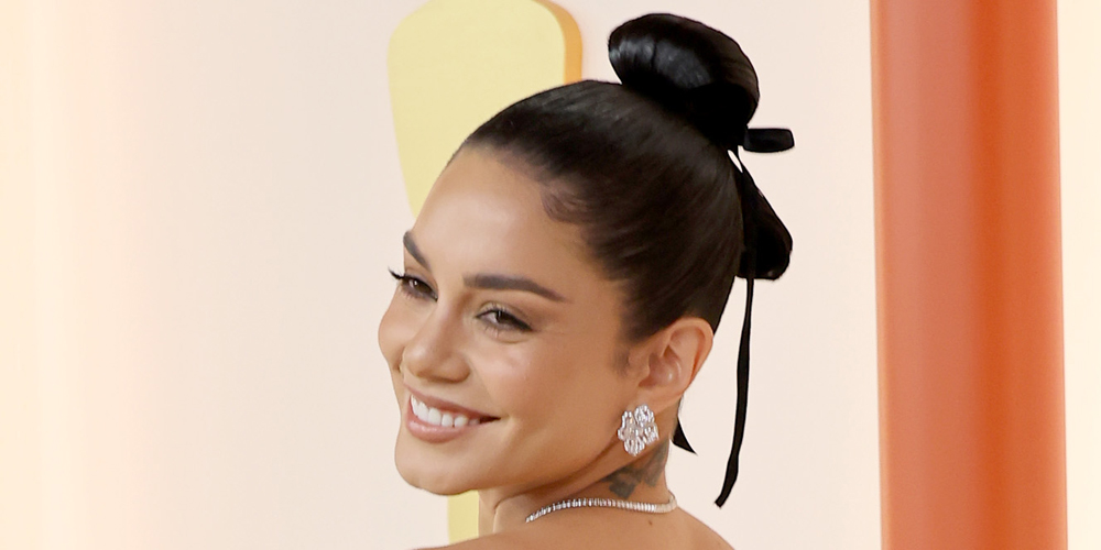 Vanessa Hudgens Flashes Engagement Ring at Oscars 2023
