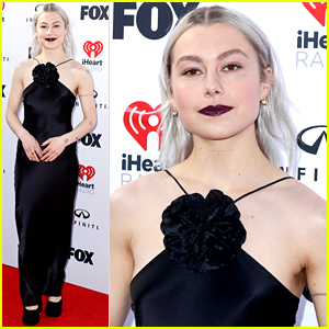 Presenter Phoebe Bridgers Arrives In Classic Black Dress For The 2023