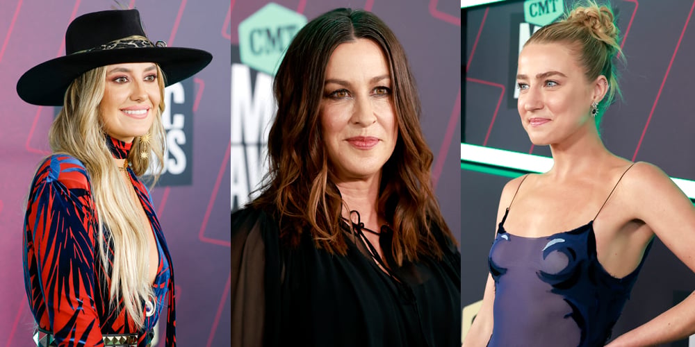 Alanis Morissette, Lainey Wilson & More Hit Red Carpet Before Their ‘You Oughta Know’ Performance at CMT Music Awards!
