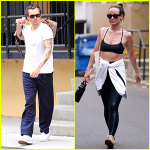 Harry Styles & Olivia Wilde Spotted at Same Gym Within Minutes of Each Other Again