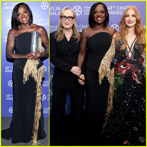Violas Davis Gets Support From Meryl Streep, Jessica Chastain & More at Chaplin Award Gala 2023