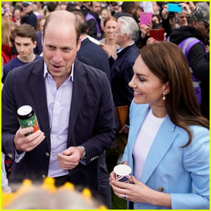 Prince William & Kate Middleton Surprise Locals at The Big Lunch After Coronation Ceremony