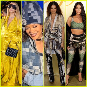 Beyonce, Rihanna, Zendaya, Kim Kardashian, & More A-Listers Attend Louis Vuitton Show in Paris to Support Pharrell! (Photos)