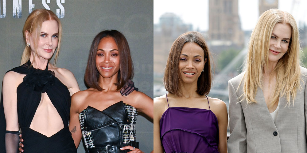 Nicole Kidman & Zoe Saldana Flaunt Fierce Fashion at ‘Lioness’ Events
