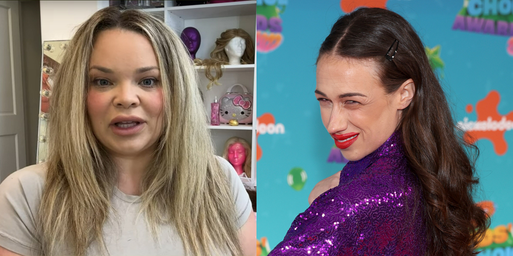Trisha Paytas Reacts to Colleen Ballinger Allegedly Sending Her NSFW