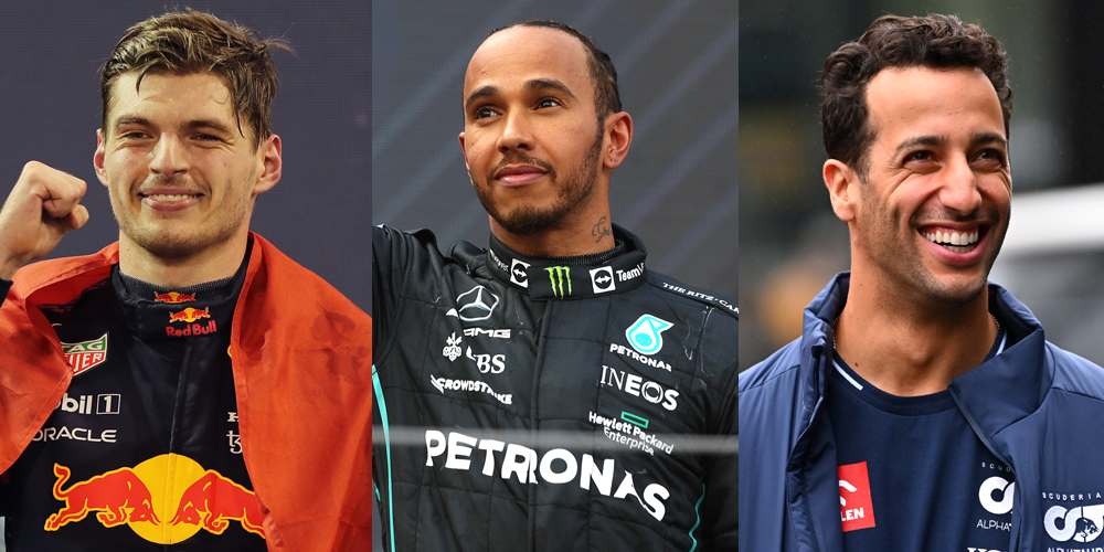 Are Lewis Hamilton, Daniel Ricciardo & Max Verstappen Dating Anyone