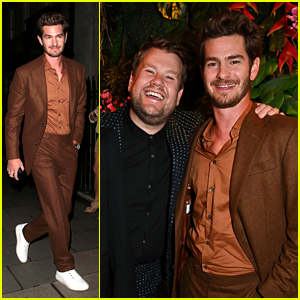Andrew Garfield & James Corden Attend Charity Event to Support the Amazon