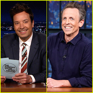Jimmy Fallon & Seth Meyers Weren't Even On NBC's Radar To Take Over As Hosts of 'Tonight Show' & 'Late Night'