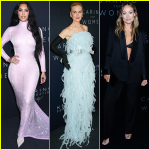 Kim Kardashian, Nicole Kidman, & Olivia Wilde Step Out in Style for Kering Caring for Women Dinner 2023 in NYC