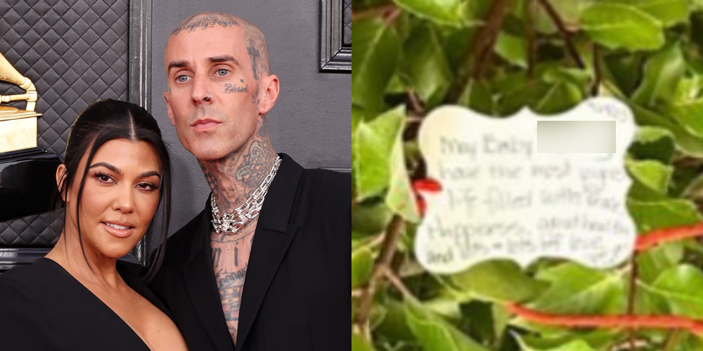 Kourtney Kardashian & Travis Barker’s Baby’s Name Might Have Accidentally Been Revealed (& It’s a Name Travis Has Mentioned Before!)