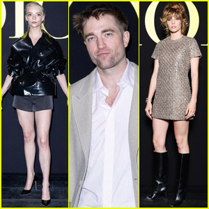 Robert Pattinson Joins Anya Taylor Joy, Maya Hawke, & More Stars at Dior's Paris Fashion Show