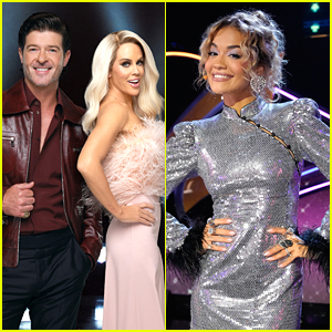 Robin Thicke & Jenny McCarthy React To Rita Ora Joining 'The Masked Singer'