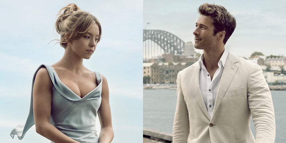 Sydney Sweeney & Glen Powell Pose as a Couple in First Image for Rom
