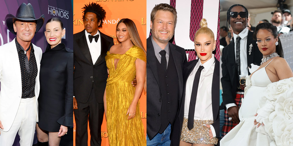 8 Musical Couples’ First & Most Recent Red Carpet Appearances – See How They Have Evolved Over the Years