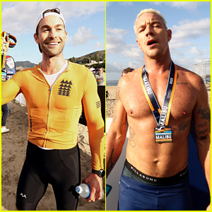 Chace Crawford, Diplo, & More Complete Malibu Triathlon for a Great Cause!